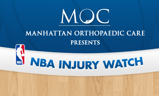 nba injury watch