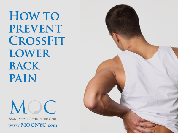 crossfit lower back pain