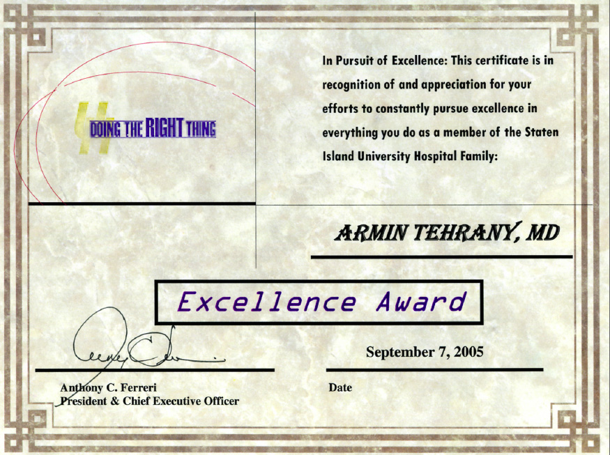 armin tehrany orthopedic doctor