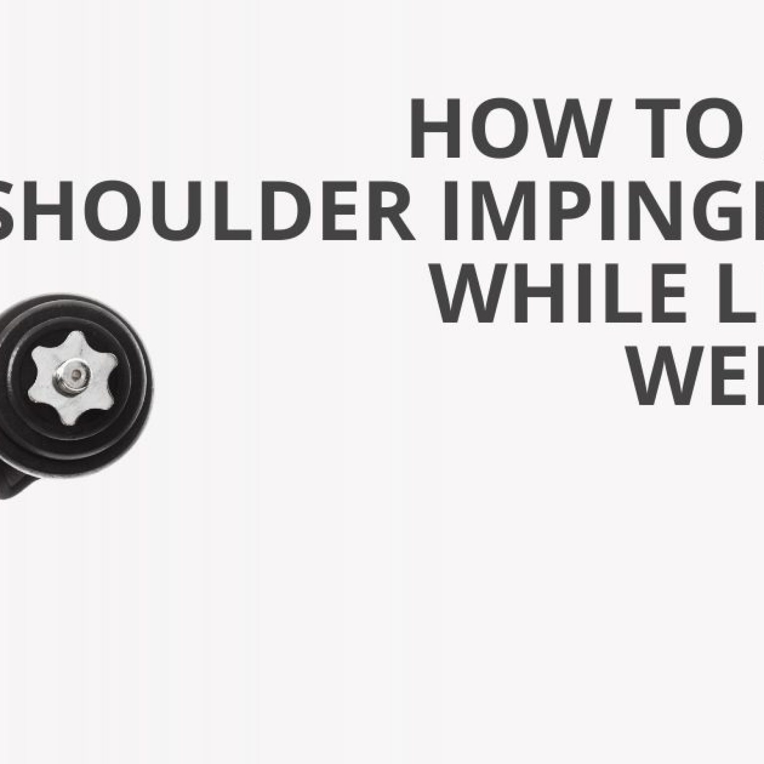 shoulder impingment
