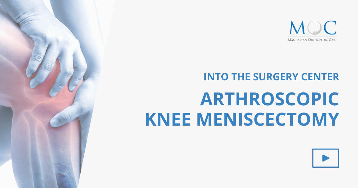 Into the surgery center A closer look to an Arthroscopic Knee