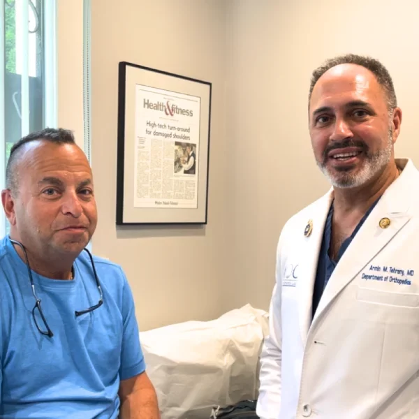 Dr Tehrany Patient Review: Dan Lefkowitz Double Knee Surgery Recovery