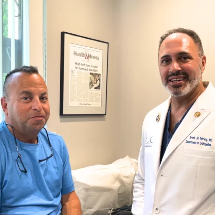 Dr Tehrany Patient Review: Dan Lefkowitz Double Knee Surgery Recovery